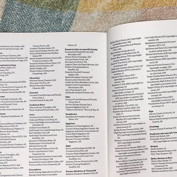 🍅From Garden to Table🍅 FARM FRESH HARDBACK COOKBOOK ⭐️NWT - Picture 9 of 11